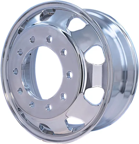 Vista 9 de UNIRACING 16 "x 5.5" para Sprinter 3500 Van Wheels 0.236x8.071 in llantas de aluminio forjado Mirro pulido