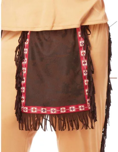 Vista 4 de California Costumes Native American Brave Adulto para hombre