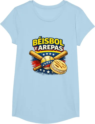 Vista 15 de Camiseta Beisbol y Arepas Venezuelas Baseball Pride Team 2026