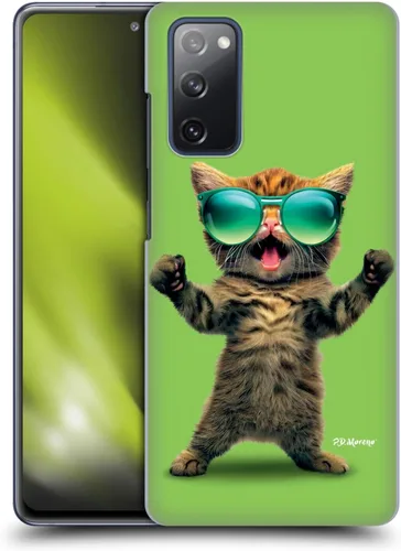 Vista 9 de Head Case Designs P.D. Moreno Cat WC Furry Fun Artwork - Carcasa rígida con licencia oficial compatible con Samsung Galaxy S20 FE / 5G WC para gatos