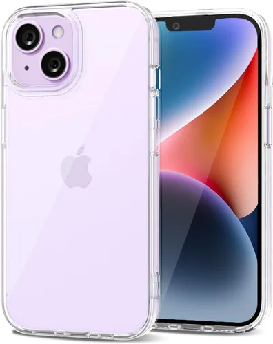 Vista 276 de LoeoeL para iPhone 8 Plus/ 7 Plus Funda Transparente, Funda Híbrida de Teléfono [Plástico Duro y Parachoques de Silicona Suave] Cubierta Protectora