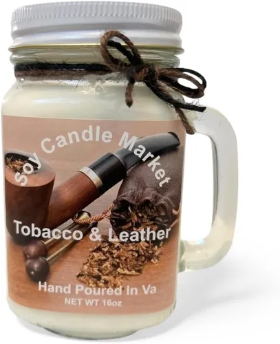 Vista 113 de Velas perfumadas de soja Velas hechas a mano y altamente aromáticas que queman hasta 85 horas en tarro de cristal, perfectas para decoración