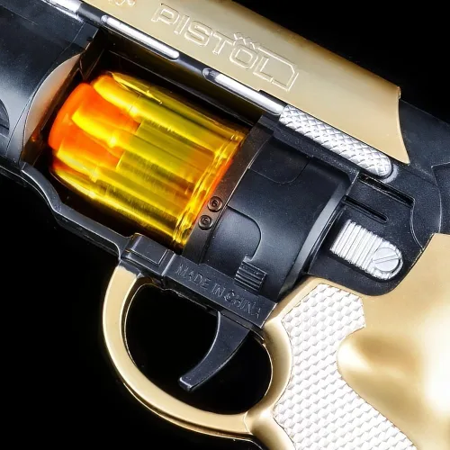 Vista 5 de Pistola de juguete estilo Blade Runner, ametralladora con luces y sonidos