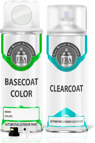 Vista 9 de ERA Paints LY9C - Ibis White para AUDI Exact Match Automotive Touch Up Paint Spray - Kit esencial de 2 K