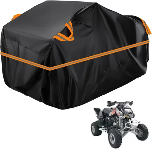 Vista 289 de Cubierta para ATV impermeable compatible con Arctic Cat H1 EFI TRV Cruiser 4x4 2011, cubierta de 210D para vehículos de 4 ruedas, cubierta para quad