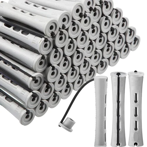 Vista 16 de WILLBOND 60 Piezas Varillas Cortas para Permanente Varillas para Permanente de Cabello Natural con Banda de Goma Elástica Kit de Ondas Frías