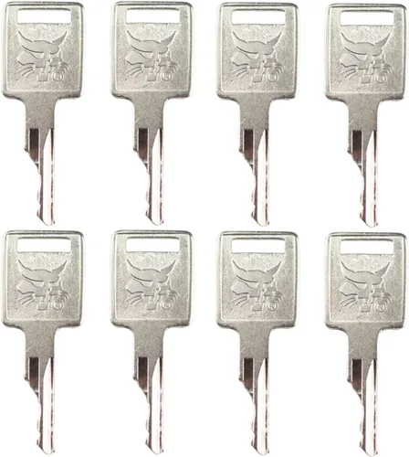 Vista 2 de Llaves de encendido D250 6693241 6709527 A77313 307852A1 714602 Reemplazo para cargador de dirección deslizante Bob-cat A220 A300 T110 T140 T180