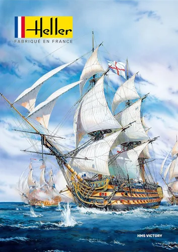 Vista 3 de Heller HMS Victory Boat Kit de construcción para más de 14 años