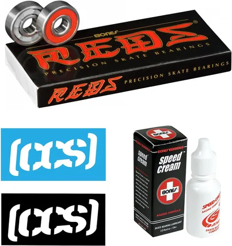 Vista 2 de CCS Bones Reds Rodamientos de Skateboard
