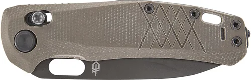 Vista 10 de Gerber Scout EDC Cuchillo de bolsillo plegable, hoja de borde liso de 3.2 pulgadas, Micarta