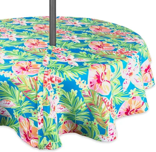 Vista 10 de DII Summer Floral - Colección de mesa para exteriores, resistente a las manchas y al agua, juego de servilletas, floral