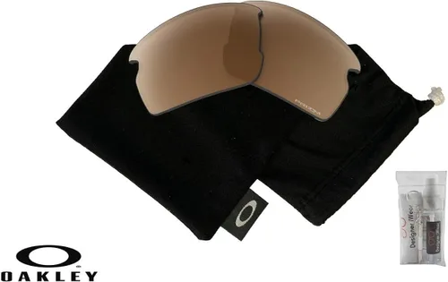 Vista 2 de Oakley Original Half Jacket 20 XL OO9154 Replacement Lenses BUNDLE BagDesigner iWear Care Kit