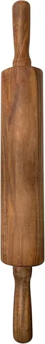 Vista 7 de Ironwood Gourmet Palos de amasar de madera de acacia, juego de 2 palos de amasar largos