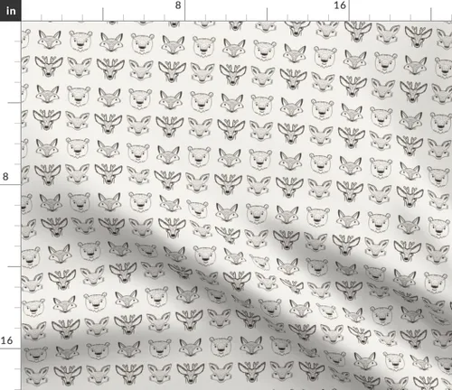 Vista 3 de Spoonflower Tejido 10771051 en Petal Signature Cotton Amigos