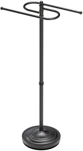 Vista 9 de Gatco Estilo S, soporte para toallas para piso, 1506 Níquel Satinado