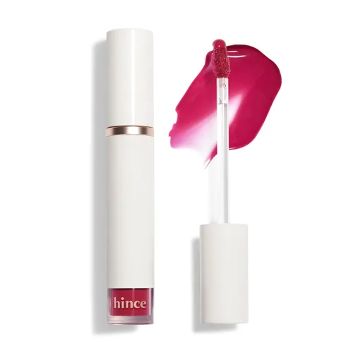 Vista 17 de HINCE Mood Enhancer Water Liquid Glow - Tinte labial no pegajoso e impermeable para mujeres - Brillo de labios de larga duración para brillo natural