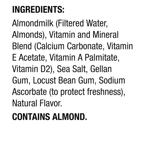 Vista 7 de Silk - Leche de almendras de larga duración, sin endulzar, sin lácteos, vegano, verificado por el Proyecto Non-GMO, 1 cuarto, paquete de 6