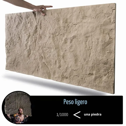 Vista 7 de Art3d Paneles de pared 3D, 24 x 48 pulgadas, paneles de pared de poliuretano amarillo piedra para decoración de pared interior, paquete de 4, 32