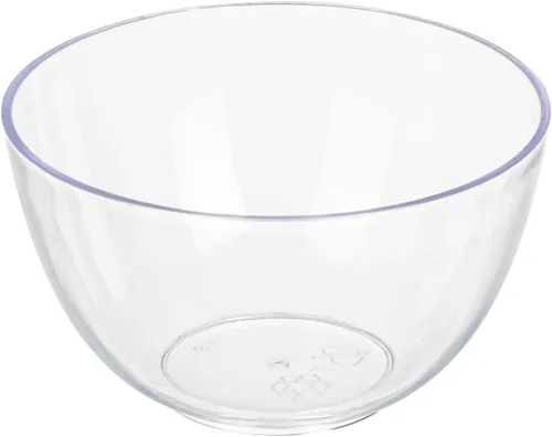 Vista 2 de Restaurantware - Vaso redondo de plástico transparente de 4 onzas, 100