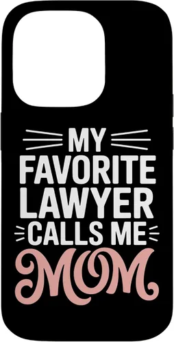 Vista 17 de My Favorite Lawyer Calls Me Mom Proud Law School Parent Case for iPhone 17