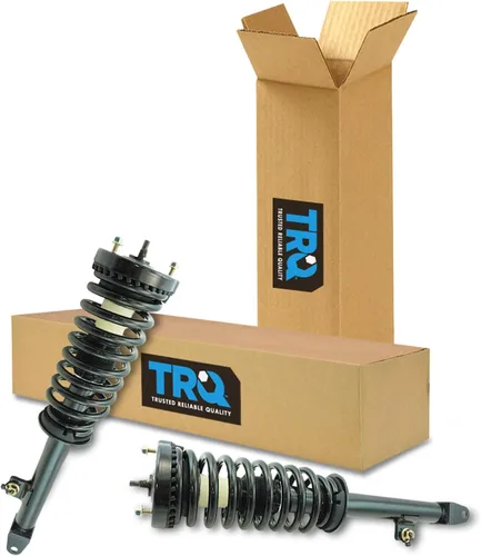Vista 169 de TRQ - Conjunto de puntal delantero y resorte helicoidal (lados del conductor y del pasajero), para auto