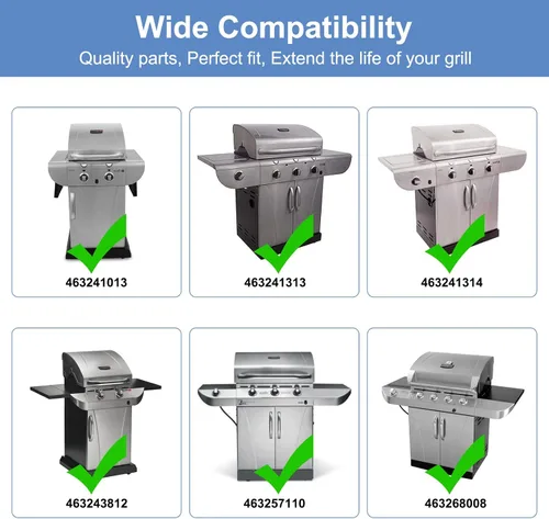 Vista 2 de Criditpid Placas emisoras de parrilla para Charbroil Commercial Tru-Infrared 463241314 463268008 463241313 463241013 463243812 463257010 parrilla