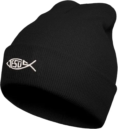 Vista 9 de Gorro suave y holgado, gorro de punto cálido para invierno para hombres y mujeres Verde (Green Alien)