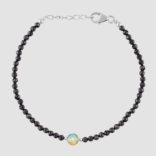 Vista 23 de Multi Gemstone Dainty Choker Bracelet