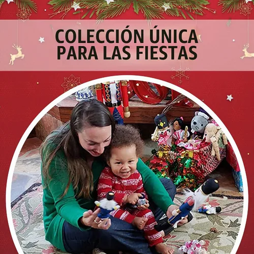 Vista 5 de Nutcracker Ballet Gifts Muñeco de felpa del rey del cascanueces - Muñeca de ballet de cascanueces de Navidad con chaqueta uniforme roja y azul