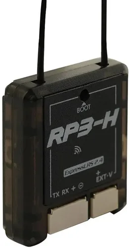 Vista 2 de DTRNYCZ Piezas del dron para Radiomaster RP3-H 2.4GHz ExpressLRS Nano Receptor Dual incorporado TCXO Optimizado PCB