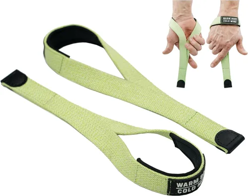 Vista 15 de WARM BODY COLD MIND V2 - Correas de muñeca para levantamiento de pesas, correas de mano para levantamiento de pesas, culturismo