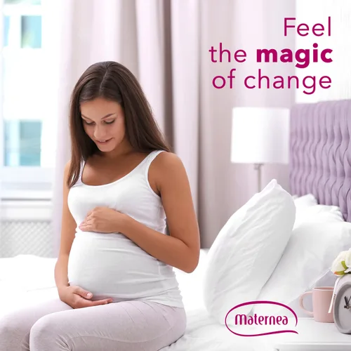 Vista 6 de Crema corporal reafirmante para el cuidado de la piel en el embarazo – Crema tensora de la piel y el abdomen con ácido poliglucorónico, manteca