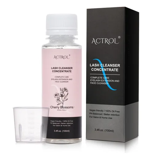 Vista 12 de ACTROL Aloe Lash Shampoo Recarga Concentrado 3.4 fl oz para Extensiones