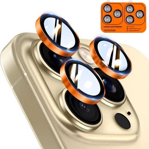 Vista 16 de TOCOL Protector de lente de cámara para iPhone 13 / iPhone 13 Mini vidrio templado HD individual resistente a los arañazos, accesorios compatibles