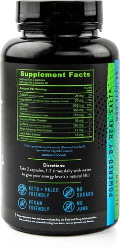 Vista 2 de REDMOND Re-Lyte Energy Boost Capsules, 120