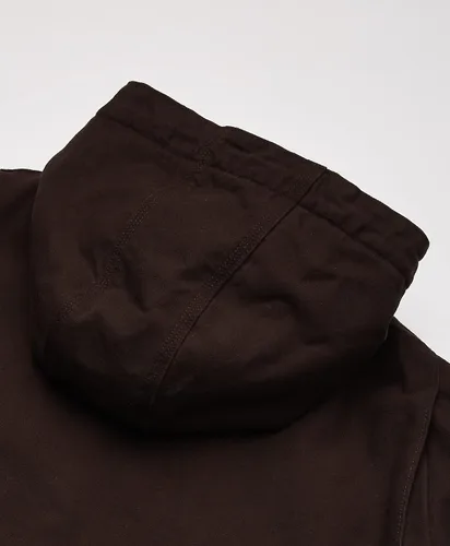 Vista 4 de Carhartt - Chaqueta con forro de sherpa de pato lavado de ajuste suelto para hombre