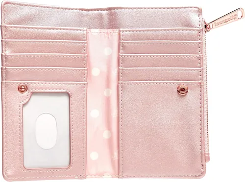 Vista 3 de Loungefly x Cartera de damasco con relieve de princesa Disney, Multi, Casual