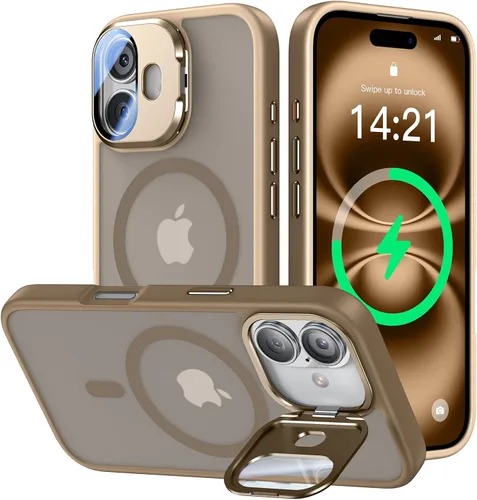 Vista 36 de VOFATA [Protección Completa Mejorada de la Cámara] para Funda iPhone Air con Cubierta de Cámara con Soporte [Compatible con MagSafe][Protección