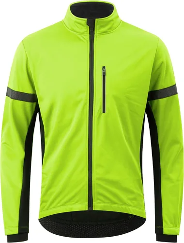 Vista 7 de Chaqueta de ciclismo para hombre, ropa de ciclismo de invierno, a prueba de viento, impermeable, térmica, softshell, cortavientos, con cremallera