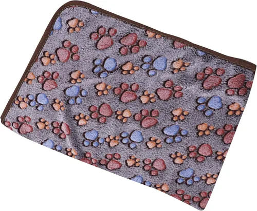 Vista 11 de DOOVID Manta para mascotas, suave y esponjosa de forro polar para mascotas, manta de franela para perros y gatos, manta para mascotas con estampado