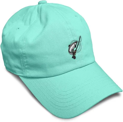 Vista 19 de Sombrero de béisbol suave personalizado bordado papá sombrero pesca con mosca D bordado hombres y señoras gorra de béisbol algodón