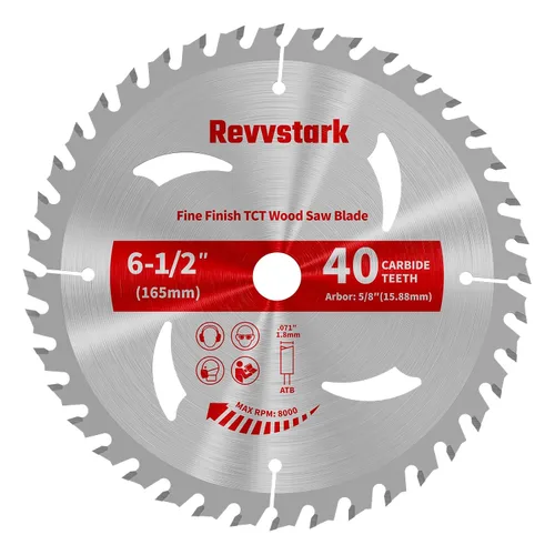 Vista 10 de Hoja de sierra circular 3 en 36T para madera, plástico, PCV, acrílico