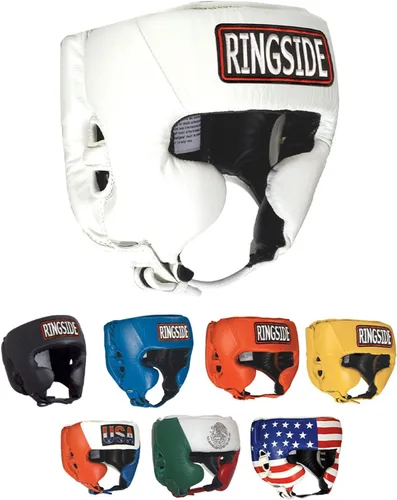 Vista 17 de Ringside, Muay Thai, MMA, casco con protección para enfrentamiento de boxeo con laterales