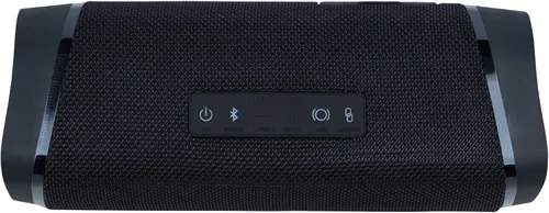 Vista 8 de Memphis MFLOWBTK Flow - Altavoz inalámbrico Bluetooth y auxiliar, resistencia al agua IPX7, color negro