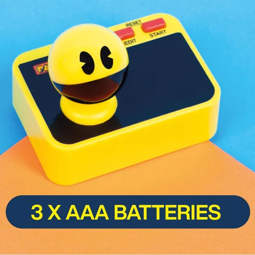 Vista 8 de Fizz Creations PAC-MAN Plug & Play. Retro Gaming Arcade Game. Wireless controller. HDMI cable included. Classic Pac Man Gameplay.