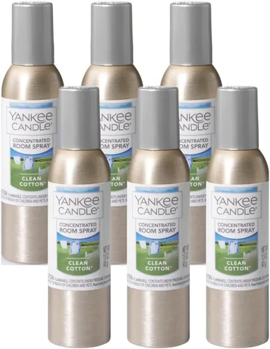 Vista 20 de Yankee Candle Ambientador Concentrado en Aerosol para Habitaciones, Eliminador de Olores para el Hogar, Baño, Manzana y Calabaza, 1.5 Oz