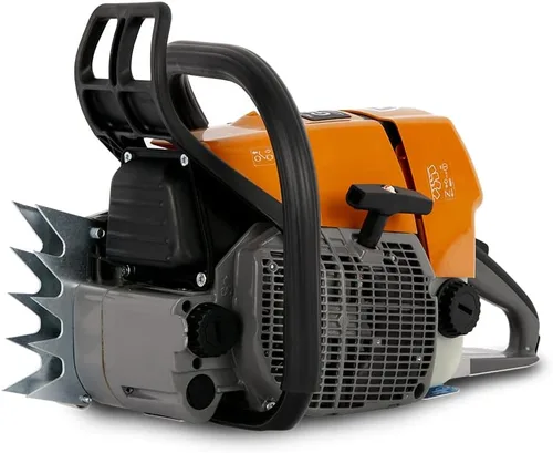 Vista 4 de Farmertec 92cc Holzfforma G660 Motosierra de gasolina Cabeza de potencia sin barra guía y cadena Todas las piezas compatibles con motosierra MS660