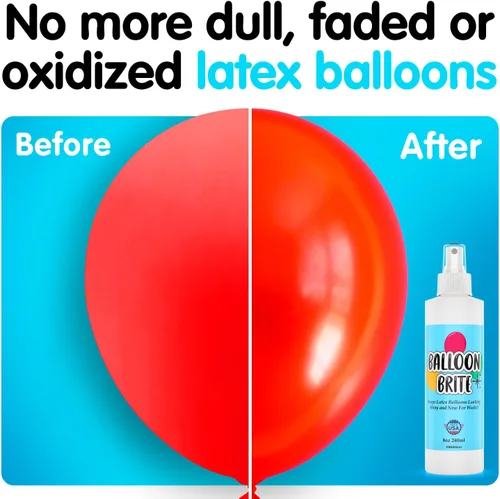 Vista 2 de Berkland - Aerosol de brillo para globos de látex, 8 onzas, acabado