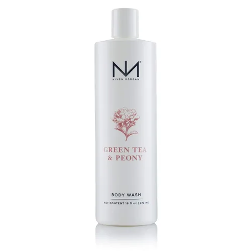 Vista 2 de Niven Morgan Blue Body Wash 16 onzas líquidas