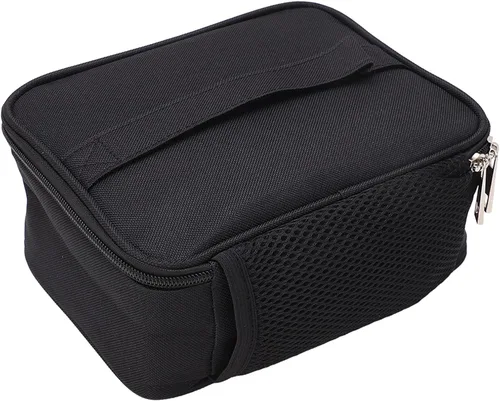 Vista 5 de KUIDAMOS Fiambreras portátiles calentador USB lonchera calentador 7.9 x 6.1 x 3.1 in calentamiento lento horno portátil con 2 métodos de calefacción